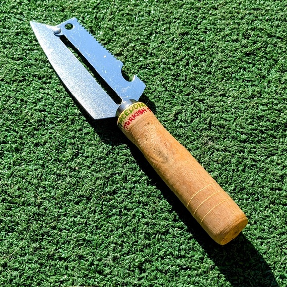 Macedonia Skopje Turkish Multifunctional Stainless Steel/Wood Kitchen Knife New